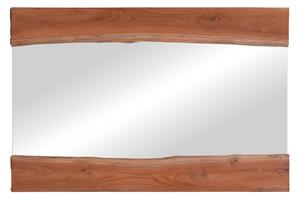 Oglinda Riverine lemn de tec nuanta naturala 120x80x4 cm