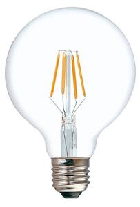 Bec LED G80 4W E27 3000K 200-220V transparent 8x8x12 cm