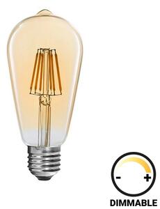 Bec LED ST64 dimabil 4W E27 chihlimbar 6.4x6.4x14.7 cm