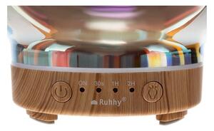 Difuzor aromaterapie, umidificator, lampa LED RGB cu artificii 3D, timer, 11W, 3 uleiuri esentiale incluse