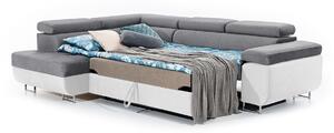 Canapea de colț cu funcție de dormit Annabelle Stânga - Sawana 21/Madryt 120