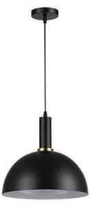 Lustra suspendata Koko, E27, IP20, 60W, abajur 30 cm, inaltime 125 cm, otel si aluminiu