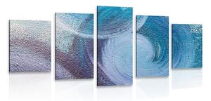 Tablou 5-piese linii abstracte moderne