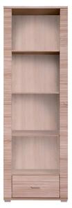 Biblioteca GRAND TIP 6, stejar sonoma, PAL laminat, 63x39x192 cm