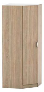 Dulap BETTY 2 BE02-016-00, stejar sonoma, PAL laminat, cu o usa, 90x90