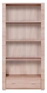 Biblioteca GRAND TIP 7, stejar sonoma, PAL laminat, 93x39x192 cm