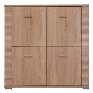 Comoda GRAND tip 10, stejar sonoma, PAL, 93x39x96 cm
