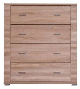 Comoda GRAND tip 11, stejar sonoma, PAL, 93x34x94 cm