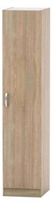 Dulap BETTY 2 BE02-006-00, stejar sonoma, DTD laminat, cu o usa, 45x57