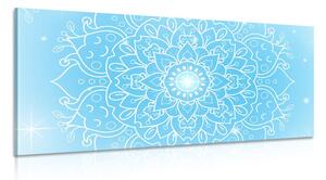 Tablou floare albastră de Mandala
