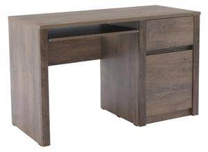 Birou MONTANA B1, stejar lefkas inchis, PAL, 120x53x75 cm