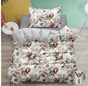 Lenjerie de pat din bumbac YORANA colorata Dimensiune lenjerie de pat: 70 x 90 cm | 140 x 200 cm