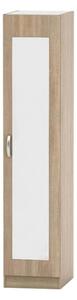 Dulap cu oglinda BETTY 2 BE02-005-00, stejar sonoma, PAL melaminat, cu
