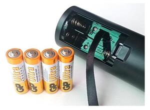 Tirbuson electric pentru sticla de vin, accesoriu taiere sigiliu inclus, maner antiderapant, baterii, negru