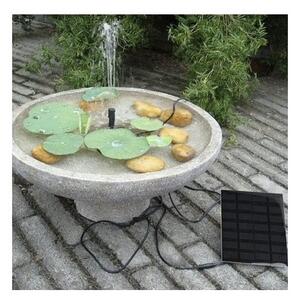 Fantana solara de gradina, 4 jeturi interschimbabile, inaltime 30-60 cm, panou 7V 1.8W, 180 L/h