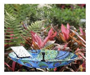 Fantana solara de gradina, 4 jeturi interschimbabile, inaltime 30-60 cm, panou 7V 1.8W, 180 L/h