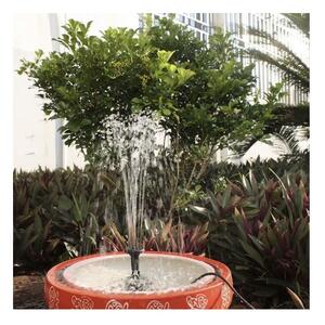 Fantana solara de gradina, 4 jeturi interschimbabile, inaltime 30-60 cm, panou 7V 1.8W, 180 L/h