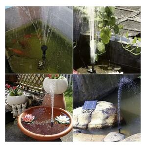 Fantana solara de gradina, 4 jeturi interschimbabile, inaltime 30-60 cm, panou 7V 1.8W, 180 L/h