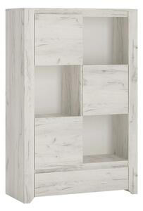Comoda ANGEL TIP 31, alb, PAL melaminat, 84x40x131 cm