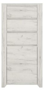 Comoda ANGEL TIP 35, alb, PAL melaminat, 56x40x116 cm