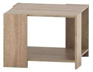 Masuta cafea TEMPO ASISTENT NEW 026, stejar sonoma, PAL melaminat, 63x