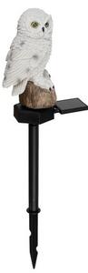 Lampa solara bufnita, senzor amurg, panou mobil, autonomie 10h, IP44, 44x11x6,5 cm