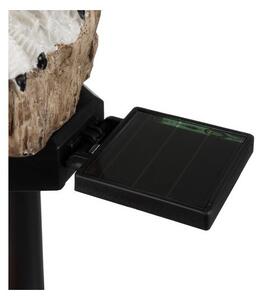 Lampa solara bufnita, senzor amurg, panou mobil, autonomie 10h, IP44, 44x11x6,5 cm