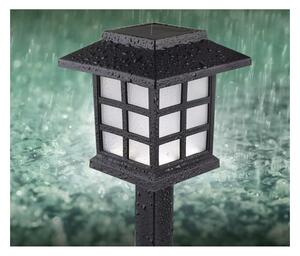 Lampa solara de gradina, set 6 bucati, inaltime 37 cm, 13000k, panou 2V 40mA, iluminare 10-12 h, 2 lm