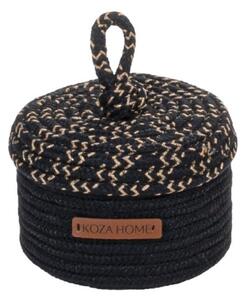 Cos decorativ (Bumbac 100%) 9002054 Negru 15x10 cm
