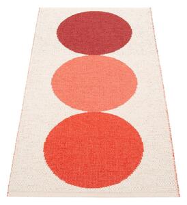 Covor pentru exterior și interior roșu/crem 70x140 cm Otto Berry – Pappelina