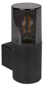 Aplica de perete pentru exterior 1xE27/40W/230V IP44 negru/fumuriu