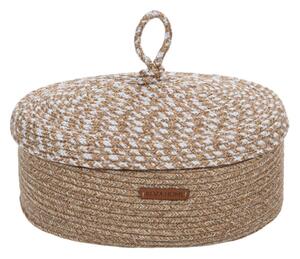 Cos decorativ (Bumbac 100%) 9035119 Natural 25x15x34 cm