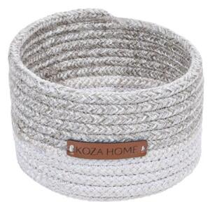 Cos decorativ (Bumbac 100%) 9039116 Alb 15x13 cm