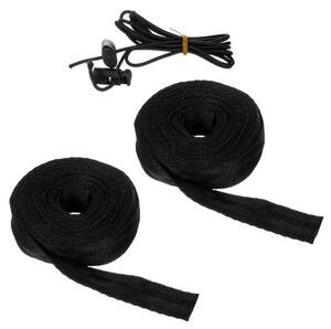 Hamac dublu pentru camping, prelata si plasa tantari, sarcina maxima 250 kg, 260x140 cm
