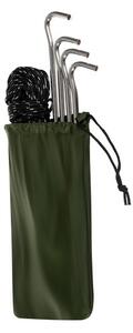 Hamac dublu pentru camping, prelata si plasa tantari, sarcina maxima 250 kg, 260x140 cm