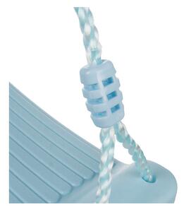 Leagan de gradina pentru copii, franghie reglabila 105–175 cm, sezut 43x16.5 cm, maxim 50 kg, albastru