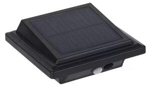 HÖFFTECH - Aplică solară de perete cu LED și senzor, 3,7V 2000 mAh IP65