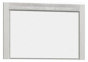 Oglinda INFINITY I-12, frasin alb, PAL melaminat, 120x2x80 cm