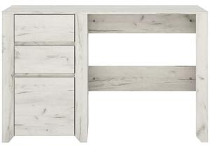 Birou ANGEL typ 80, alb craft, PAL melaminat, 119x60x77 cm