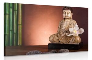 Tablou Buddha meditează