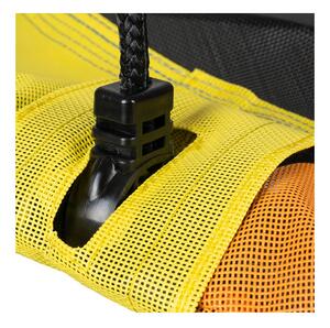 Leagan cuib pentru gradina, diametru 110 cm, maxim 150 kg, franghie reglabila, multicolor