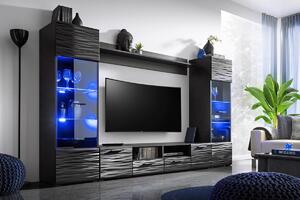 Set mobilier living Factor 1 - negru