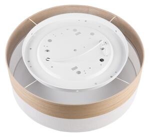 Plafonieră SIRJA WOOD 2xE27/15W/230V d. 45 cm alb/stejar