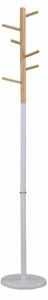 Cuier pom HORST, alb/stejar, metal/lemn, 30x180 cm