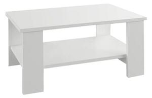 Masuta de cafea BERNARDO, alb, PAL melaminat, 90x55x41 cm