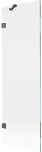 Mexen, Paravan de baie Mexen Lunar cu 1 aripă 60 x 150 cm, transparent, gri bronz periat - 897-060-000-66-00