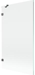 Mexen, Paravan de baie Mexen Lunar cu 1 aripă 100 x 150 cm, transparent, gri bronz periat - 897-100-000-66-00