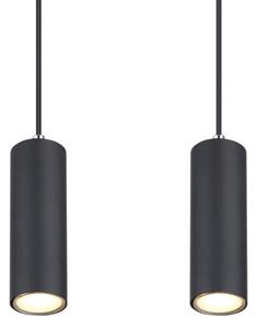 Lustră pe cablu ROBBY 4xGU10/35W/230V neagră Globo 57911-4HB