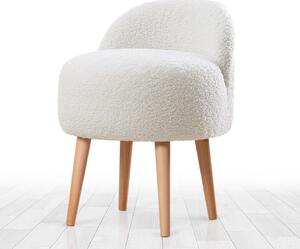 Taburet Rufmee Alb 48x47x42 cm