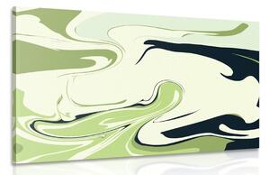 Tablou model abstract de materiale în verde